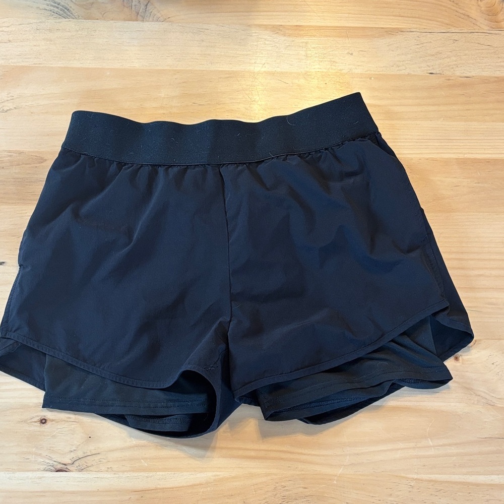 Black Women's Athletic Shorts